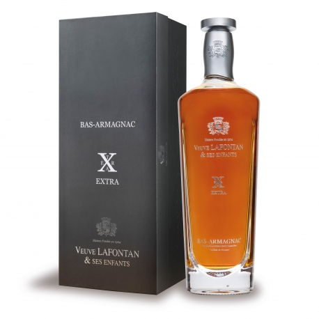 Bas Armagnac - Veuve Lafontan - X-Extra - Plus de 10 ans d'âge